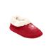 Wide Width Women's The Snowflake Slipper by Comfortview in Classic Red (Size XXL W)