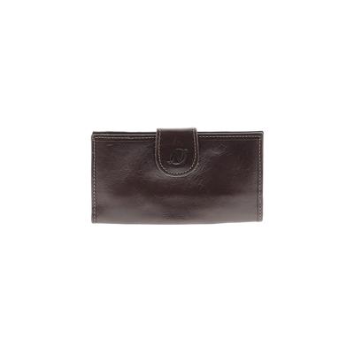 Wallet: Brown Solid Bags