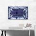 ARTCANVAS Purple Blue Emerald Cut Diamond Jewel - Wrapped Canvas Graphic Art Print Canvas, Wood in Indigo | 18 H x 26 W x 0.75 D in | Wayfair