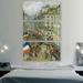 ARTCANVAS 'July Fourteenth Rue Daunou 1910' by Childe Hassam 3 Piece Painting Print Canvas | 90 H x 60 W x 1.5 D in | Wayfair HASSAM10-3L-90x60