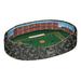 Camo Clemson Tigers 38'' x 25'' 8'' Operation Hat Trick Large Stadium Oval Pet Bed