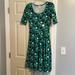 Lularoe Dresses | Lularoe Nicole Dress | Color: Blue/Green/Yellow | Size: S