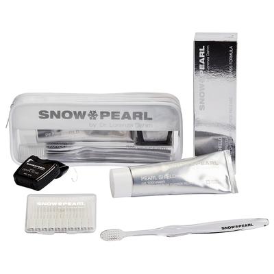 Snow Pearl - Travel Kit mit Gel Zahnpaste Zahnpasta Weiss