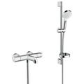 Ecostat 1001 cl Pack Mitigeur Thermostatique bain/douche + Set de douche Crometta Vario avec