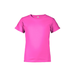 Delta 65359 Dri Youth 30/1's Retail Fit Short Sleeve Performance Top in Safety Pink size Large | Ringspun Cotton