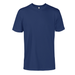 Platinum P601 Adult Cotton Short Sleeve Crew Neck Top in Navy Blue size Large | Ringspun
