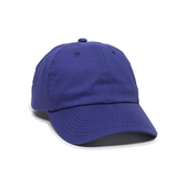 Outdoor Cap BCT-662 Brushed Twill Solid Back in Royal Blue | Cotton