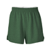 Soffe B037 Authentic Girls Short in Team Green Heather size Medium | Cotton Polyester