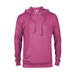 Delta 97200 Fleece Adult French Terry Hoodie in Heliconia Heather size 3X | Cotton/Polyester Blend