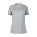 Platinum P512S Women's Slub Short Sleeve Crew Neck Top size Small | Ringspun Cotton