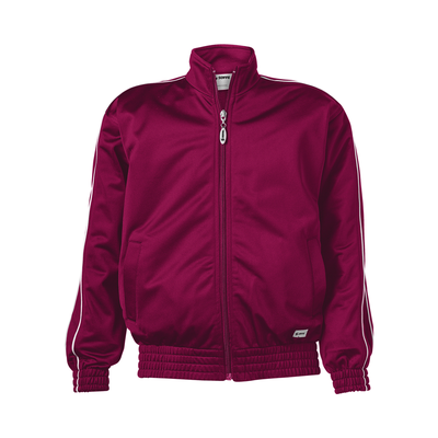 Soffe 3265Y Youth Warm-Up Jacket in Maroon size La...