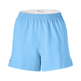 Soffe M037 Authentic Women's Junior Short in Light. Blue size Small | Cotton Polyester