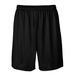 Soffe 060M Adult Poly Mini Mesh Short in Black size Medium | Polyester