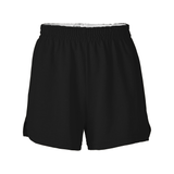 Soffe B037 Authentic Girls Short in Black size Medium | Cotton Polyester