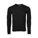 Soffe M875 DriRelease Adult Performance Military Long Sleeve Top in Black size Medium | Polyester Blend