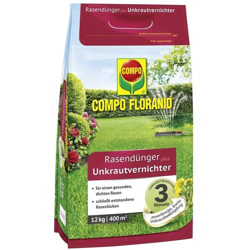 Compo ® - Rasendünger plus Unkrautvernichter (12 kg) | Dünger von compo
