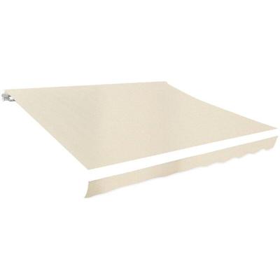 Vidaxl - Markisenbespannung Canvas Creme 3 x 2,5 m (ohne Rahmen)