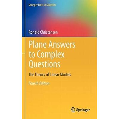 Plane Answers To Complex Questions: The Theory Of ...