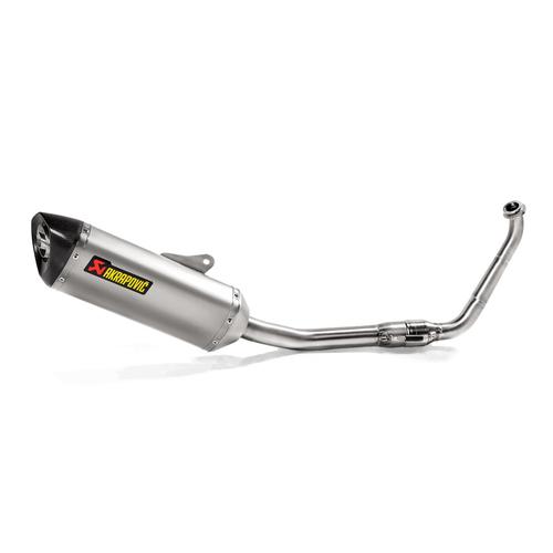 Akrapovic Slip-On Racing Line Titanium Auspuffanlage, silber