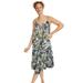 Plus Size Women's Bali Point Hem Dress by ellos in Multi Print (Size 2X)