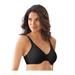 Plus Size Women's Passion For Comfort® Minimizer Underwire Bra DF3385 by Bali in Black (Size 42 DD)