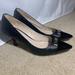 Coach Shoes | Coach Bowery Glove Leather Pump Heels | Color: Black/Silver | Size: 7.5