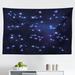 East Urban Home Ambesonne Constellation Tapestry, Realistic Celestial Gemini Leo Pisces Sagittarius Galactic | 30 H x 45 W in | Wayfair