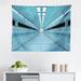 East Urban Home Ambesonne Outer Space Tapestry, Science Fiction Hole In The Spaceship Shuttle Interior Futuristic Arrival Image | Wayfair