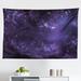 East Urban Home Galaxy Tapestry, Celestial Stars In Night Sky Stardust In Clouds Fantasy World Of Space | 30 H x 45 W in | Wayfair