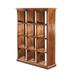 Canora Grey Worthen 48" W Cube Bookcase Wood in White/Brown | 54 H x 48 W x 17 D in | Wayfair 8FDDE33FFE864739A6C9F83833DC23C9