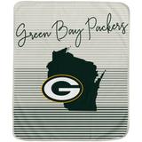 Green Bay Packers 60'' x 70'' Ultra Fleece State Stripe Plush Blanket