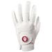 Men's White Indiana Hoosiers Golf Glove