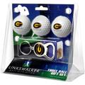Grambling Tigers 3-Ball Gift Pack & Key Chain Bottle Opener