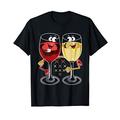 Rotwein Weißwein Weinfreunde - Vino Weintrinker Weinfest T-Shirt
