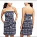 Athleta Dresses | Athleta - Ikat Dress / Navy / 2 | Color: Blue/White | Size: 2