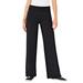 Plus Size Women's Stretch Cotton Wide Leg Pant by Woman Within in Black (Size L)