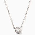 Kate Spade Jewelry | Kate Spade Infinity & Beyond Knot Silver Necklace | Color: Silver | Size: Os