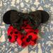 Disney Accessories | Disney Mickey Mouse Hair Scrunchie | Color: Red | Size: Os