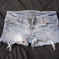 American Eagle Outfitters Shorts | Ae Boyfriend Denim Shorts | Color: Blue/White | Size: 2