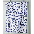 Anthropologie Kitchen | Anthro X Maristella Gonzalez Peace Dish Towel | Color: Blue/White | Size: Os