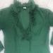 J. Crew Tops | J. Crew 3/4 Sleeve Top Size 4 | Color: Green | Size: 4