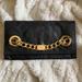 Michael Kors Bags | Michael Kors - Black Clutch With Gold Chain | Color: Black/Gold | Size: Os