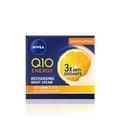 Q10 Energy Recharging Face Night Cream (50 ml), Energizing Night Cream for Women Hydrating Night Face Cream Recharging Face Cream with Vitamin C and Q10