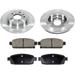 2012-2017 Buick Verano Rear Brake Pad and Rotor Kit - DuraGo BK7145116