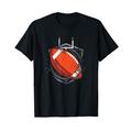 USA American Football | Vintage Rugby Ball Football Trikot T-Shirt