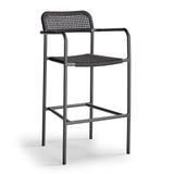 Vienna Tailored Furniture Covers - Bar Stool, Gray - Frontgate