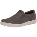 Nunn Bush Herren Kore City Walk Mokassin-Zehen-Sneaker-Stil, Schlupfschuh, Loafer Slipper, Dunkelgrau, 43 EU Weit