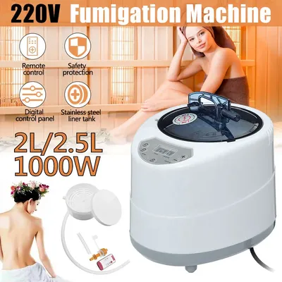 Machine de Fumigation 2.0/2,5l, générateur vapeur domestique, Sauna Spa, tente de thérapie
