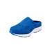 Wide Width Men's KingSize Slip-on Sneaker by KingSize in Bright Blue (Size 15 W)