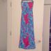 Lilly Pulitzer Dresses | Lilly Pulitzer Maxi Dress | Color: Blue/Pink | Size: S